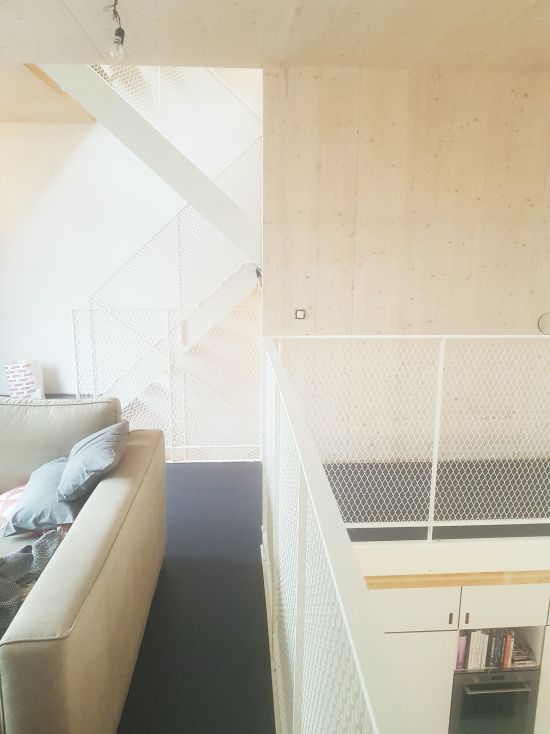 Op maat gemaakte trap en leuning